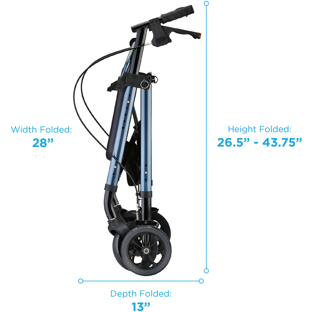 STAR HD ROLLATOR BLUE